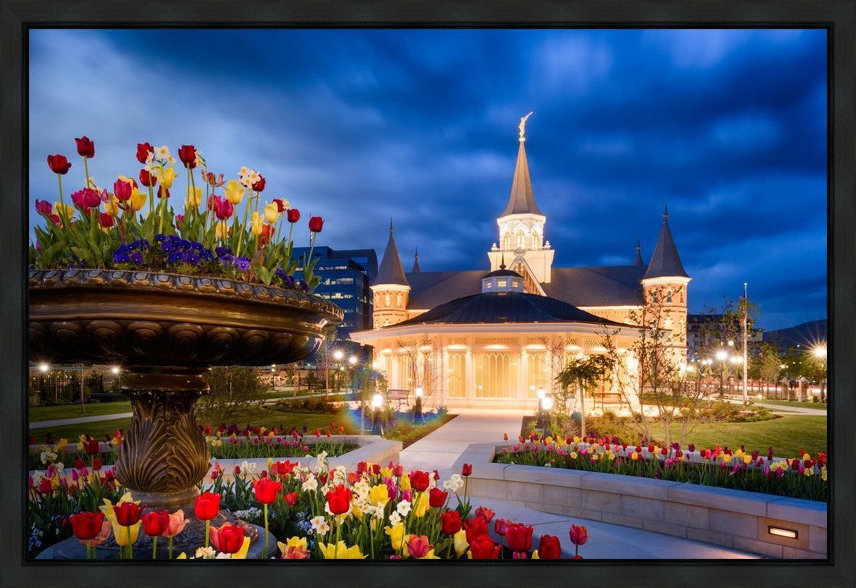 Provo City Center - April Showers Bring May Flowers Gallery Wrap