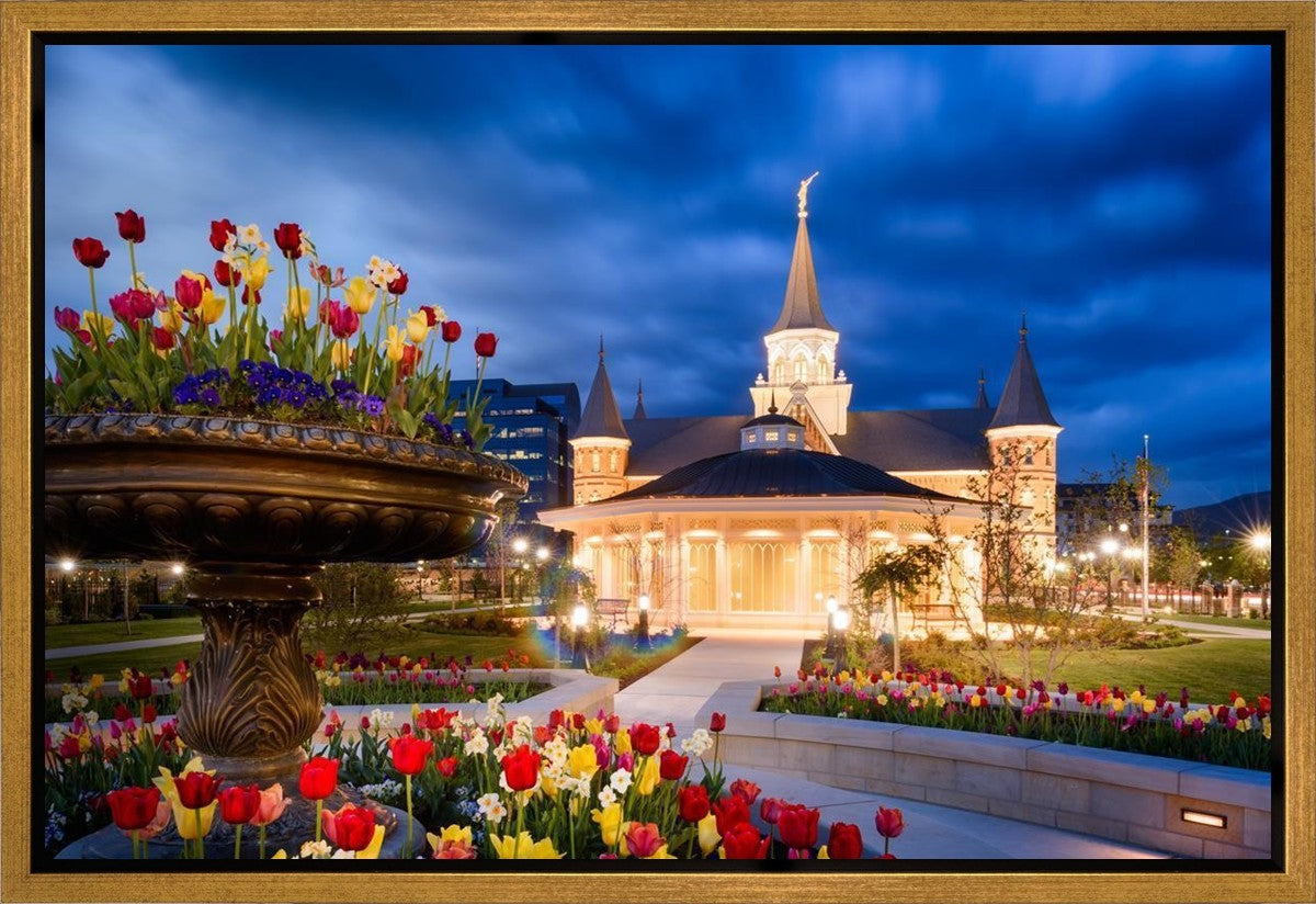 Provo City Center - April Showers Bring May Flowers Gallery Wrap