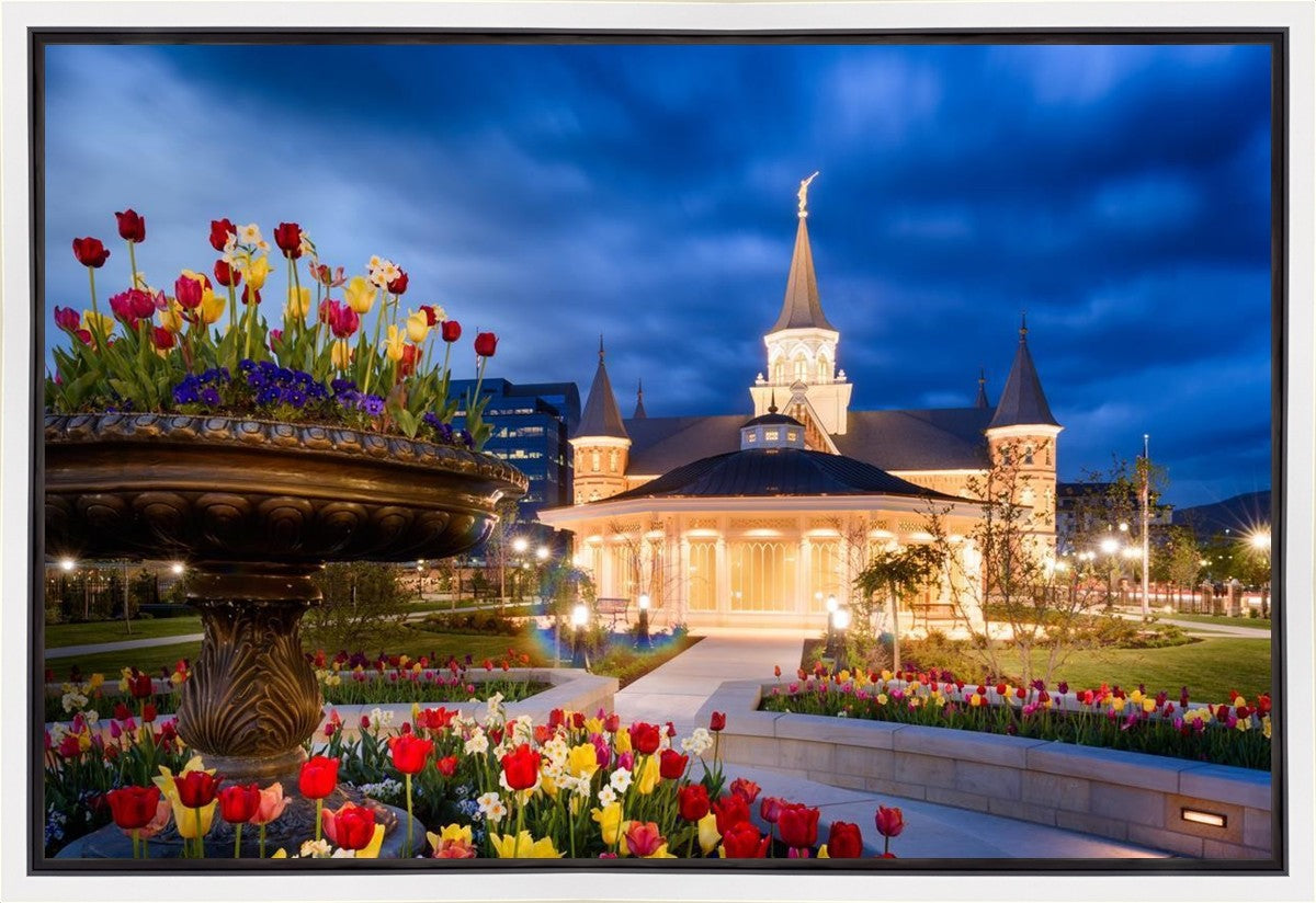 Provo City Center - April Showers Bring May Flowers Gallery Wrap