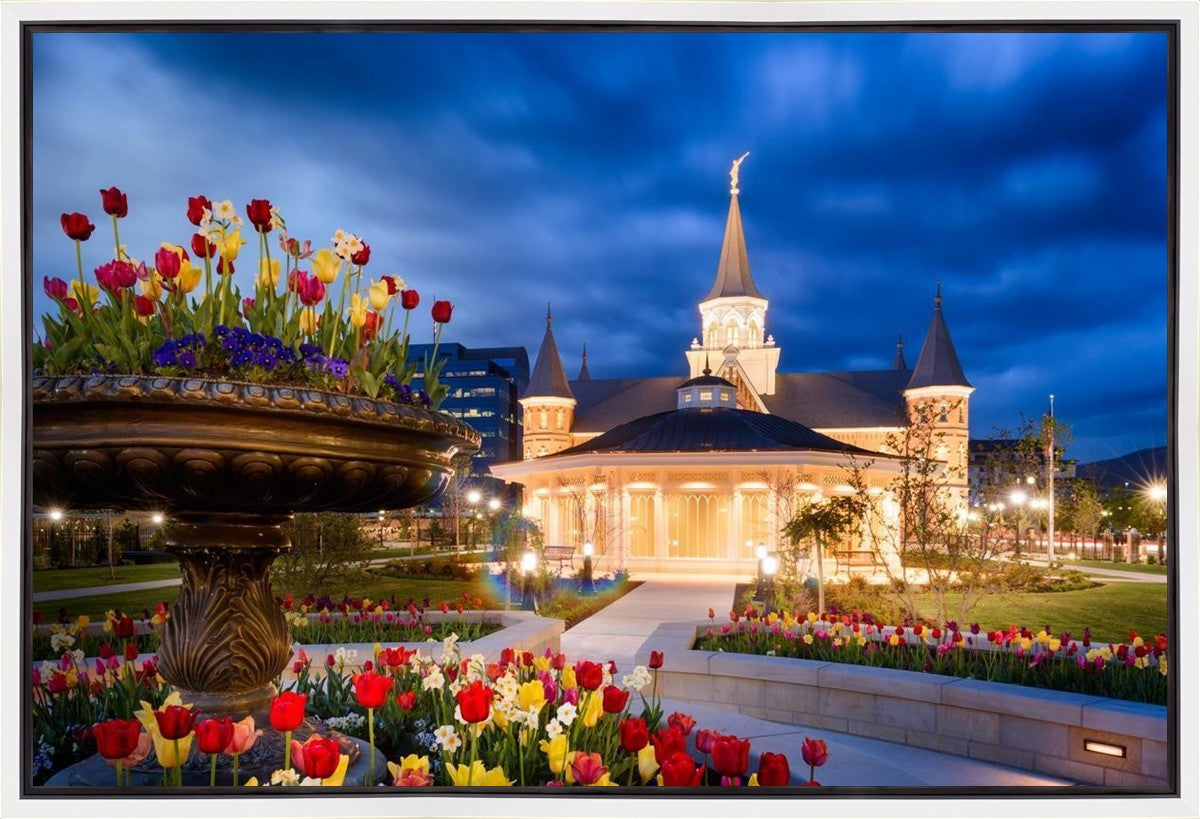 Provo City Center - April Showers Bring May Flowers Gallery Wrap
