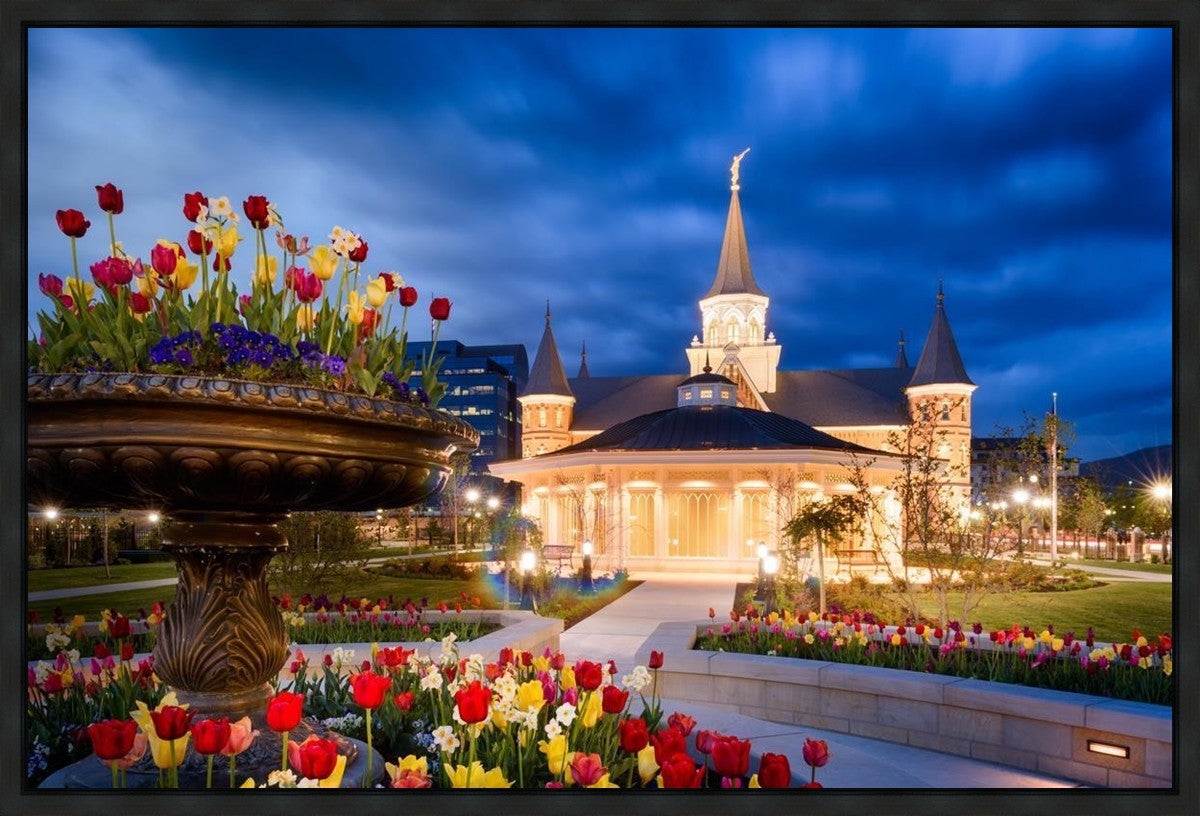 Provo City Center - April Showers Bring May Flowers Gallery Wrap