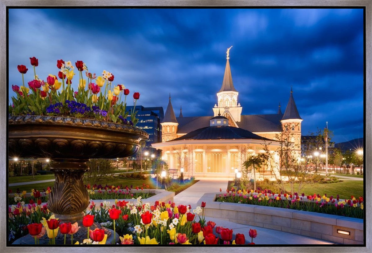 Provo City Center - April Showers Bring May Flowers Gallery Wrap