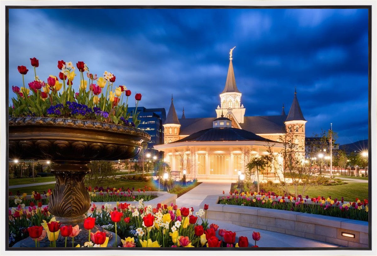 Provo City Center - April Showers Bring May Flowers Gallery Wrap