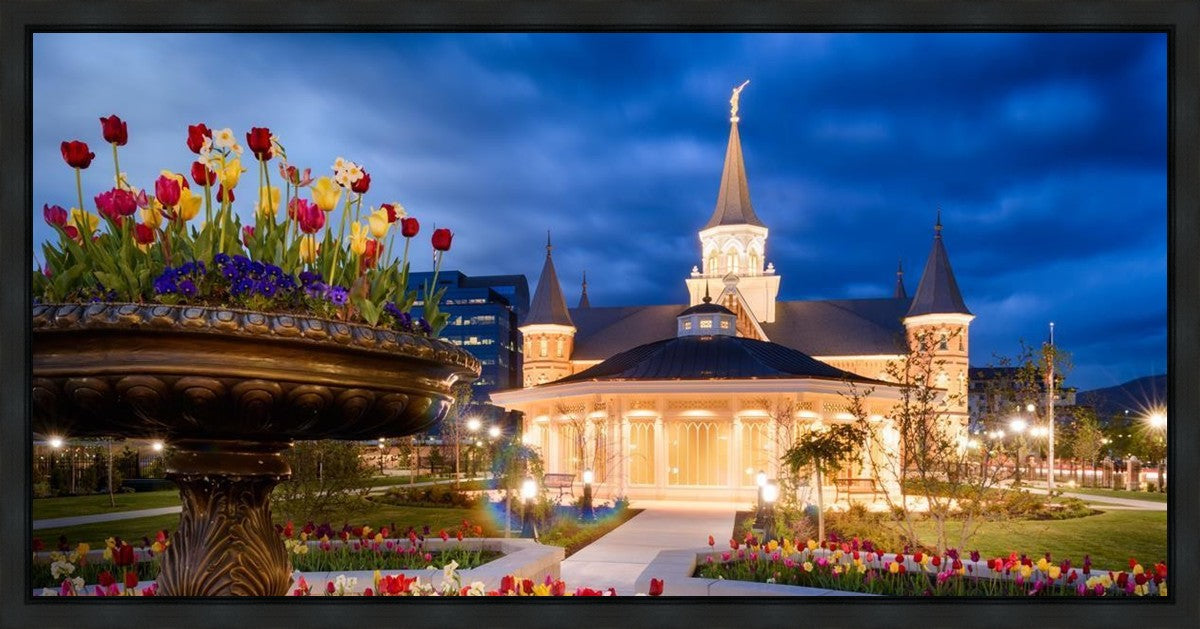 Provo City Center - April Showers Bring May Flowers Gallery Wrap