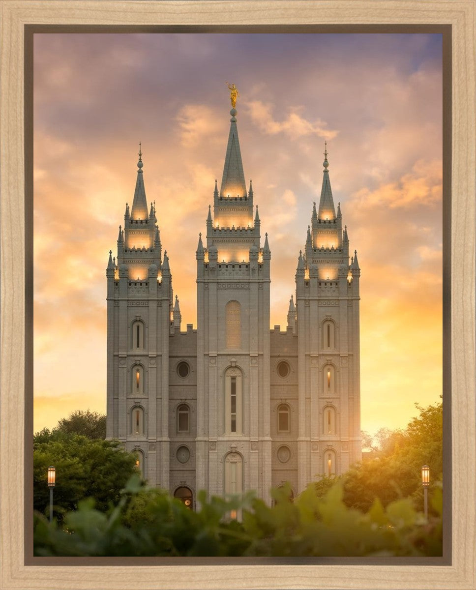Salt Lake Golden Gallery Wrap