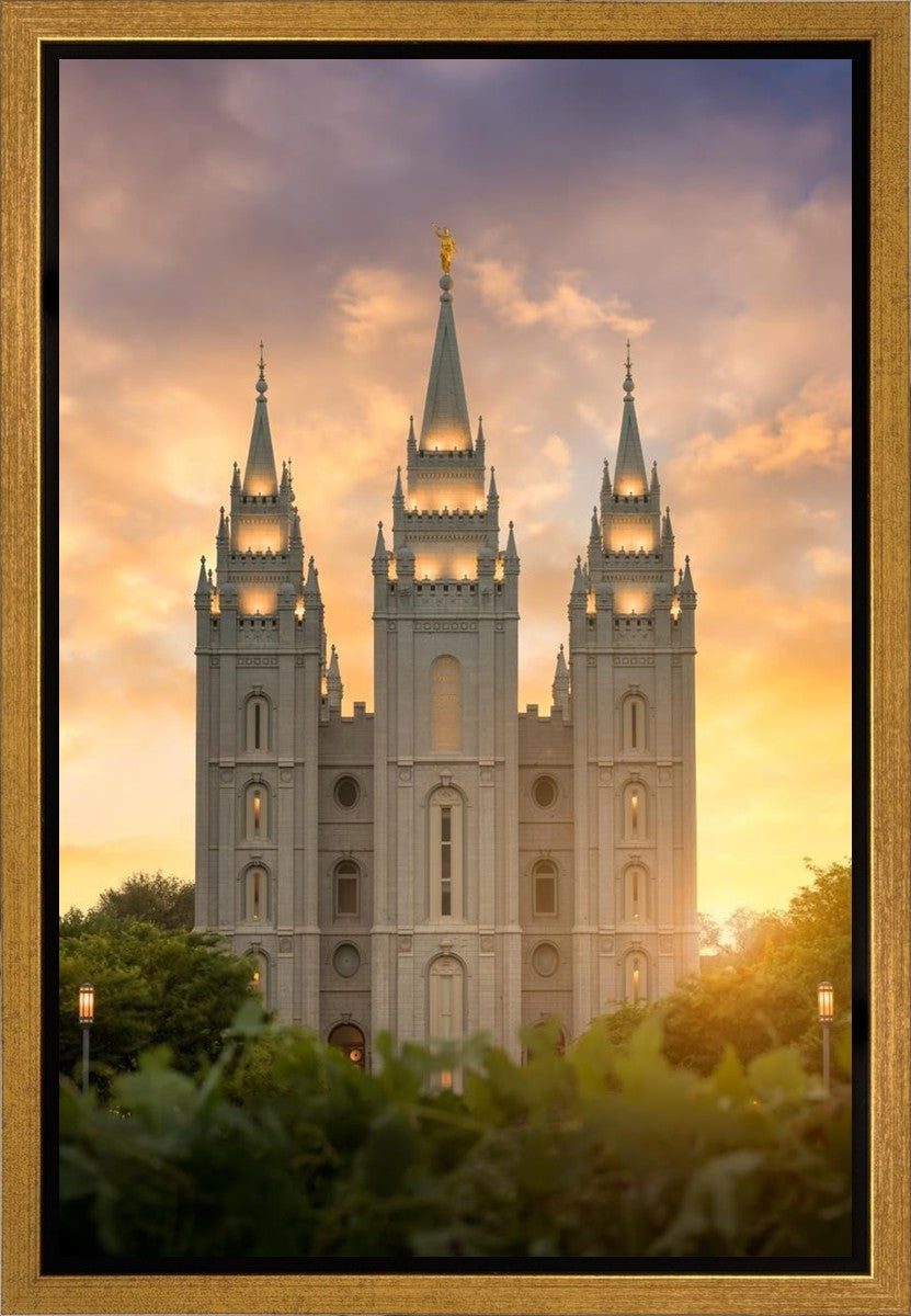 Salt Lake Golden Gallery Wrap