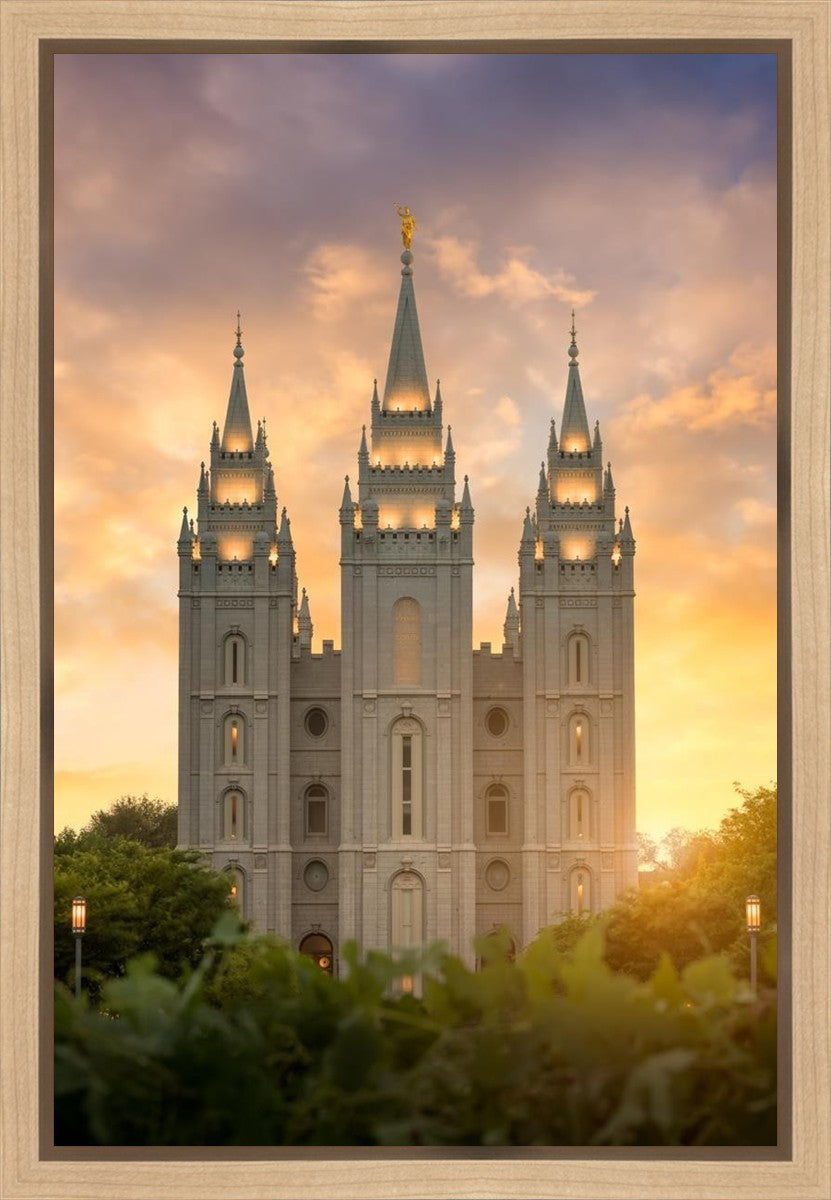 Salt Lake Golden Gallery Wrap