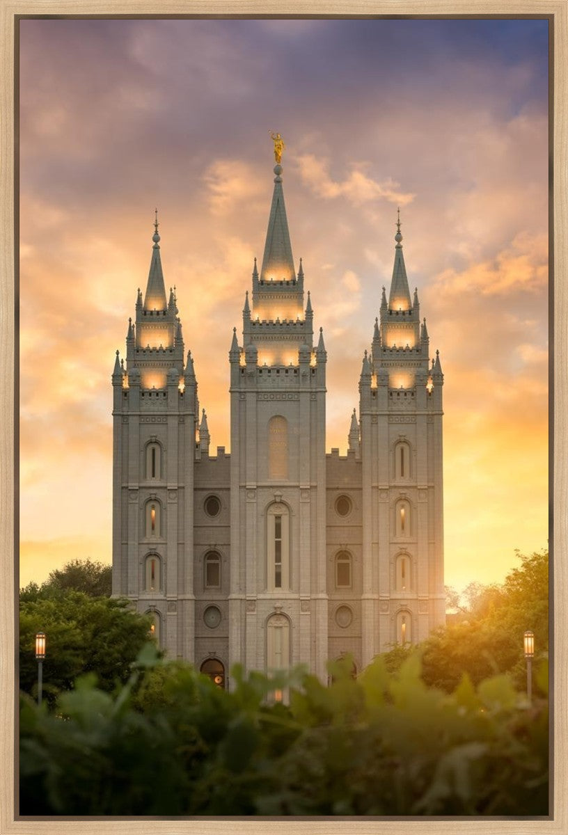 Salt Lake Golden Gallery Wrap
