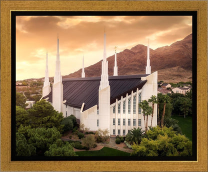 Las Vegas Desert Oasis Aerial