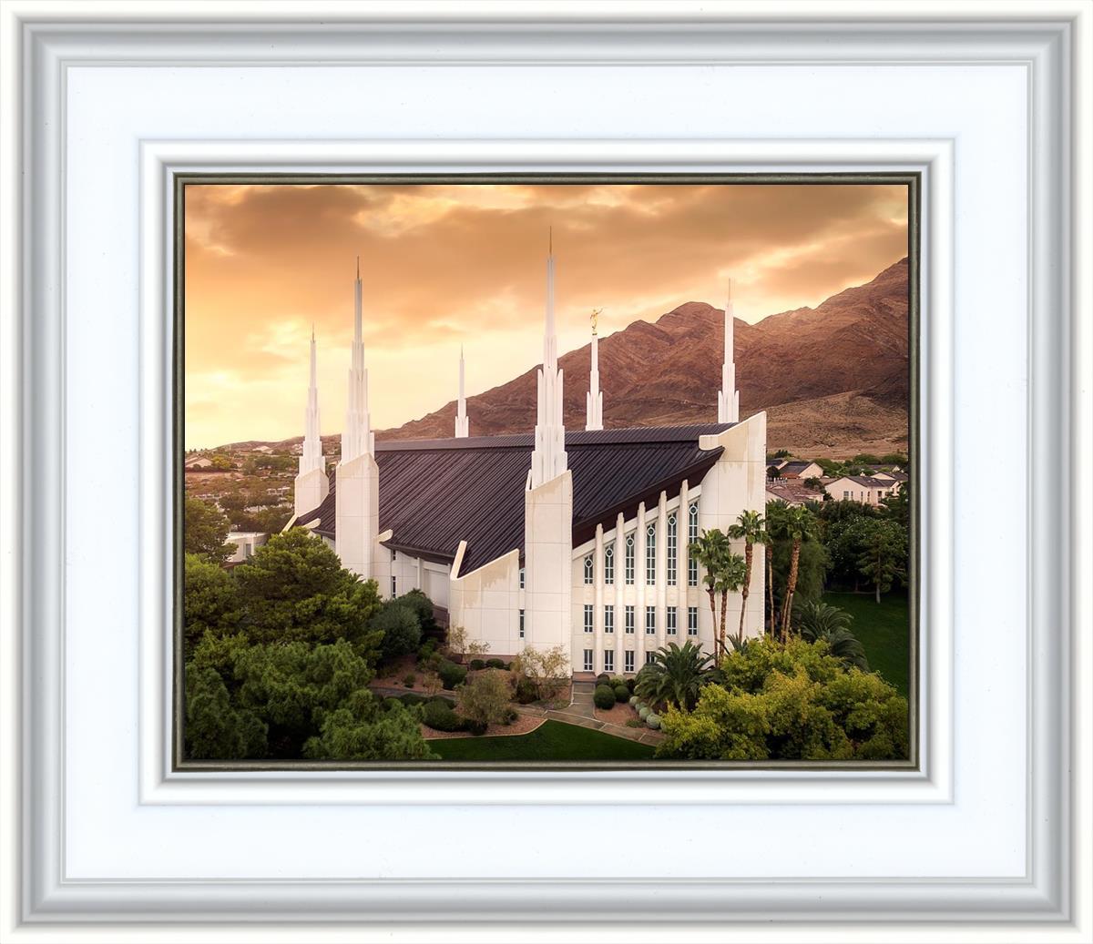 Las Vegas Desert Oasis Aerial