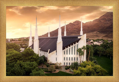 Las Vegas Desert Oasis Aerial