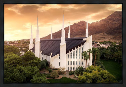 Las Vegas Desert Oasis Aerial