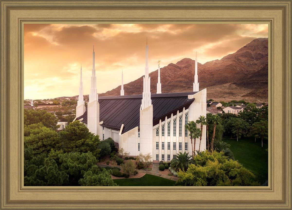 Las Vegas Desert Oasis Aerial