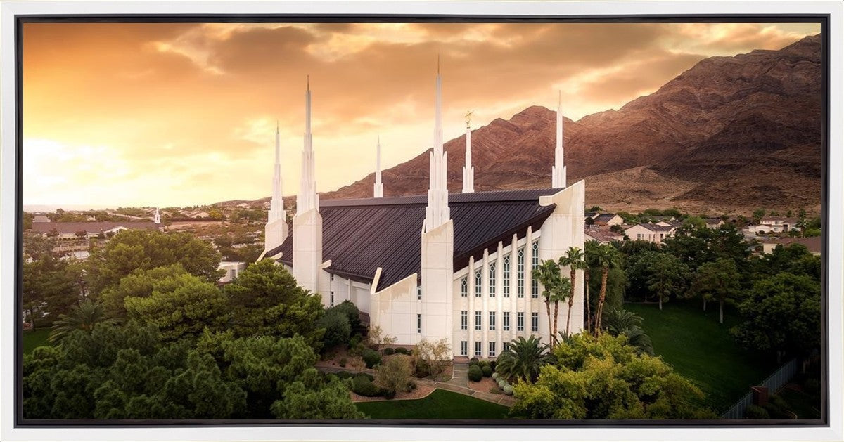 Las Vegas Desert Oasis Aerial