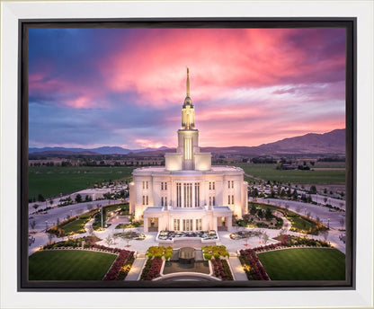 Payson West Evening Aerial
