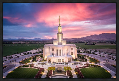Payson West Evening Aerial