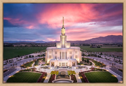 Payson West Evening Aerial