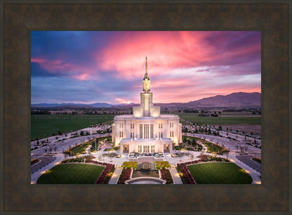 Payson West Evening Aerial