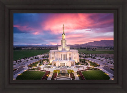 Payson West Evening Aerial