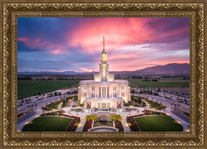 Payson West Evening Aerial