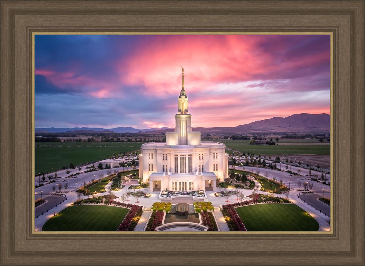 Payson West Evening Aerial