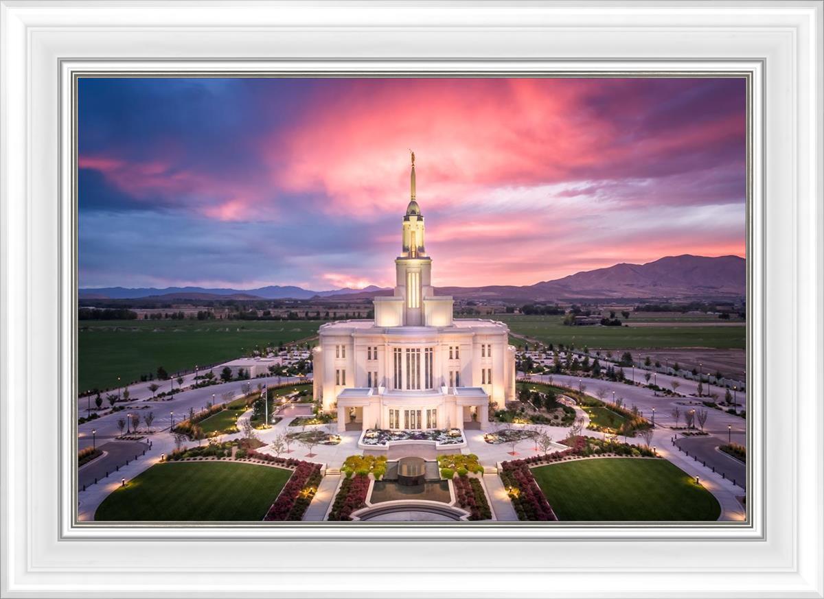 Payson West Evening Aerial