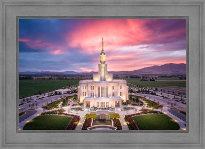 Payson West Evening Aerial