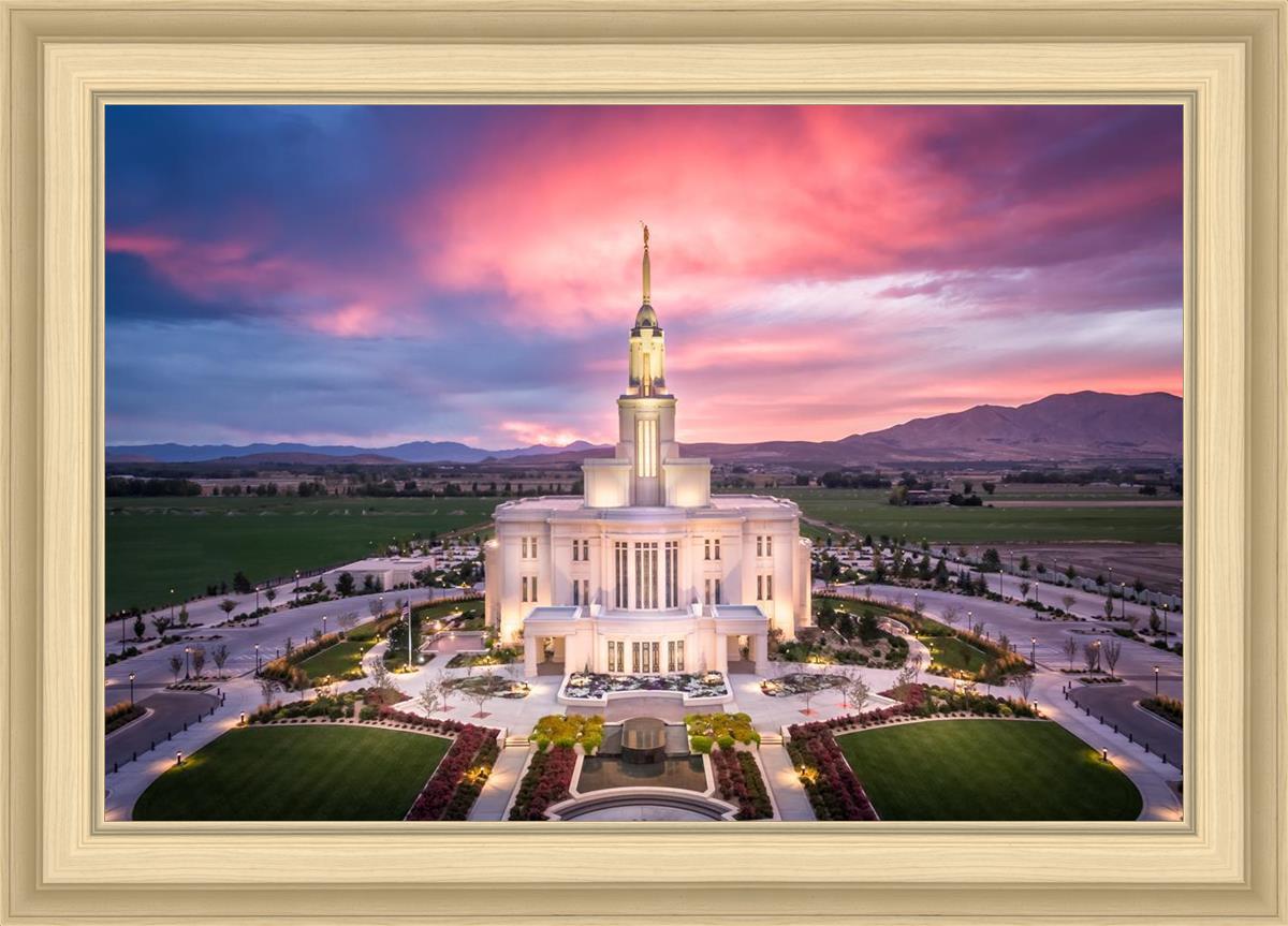 Payson West Evening Aerial