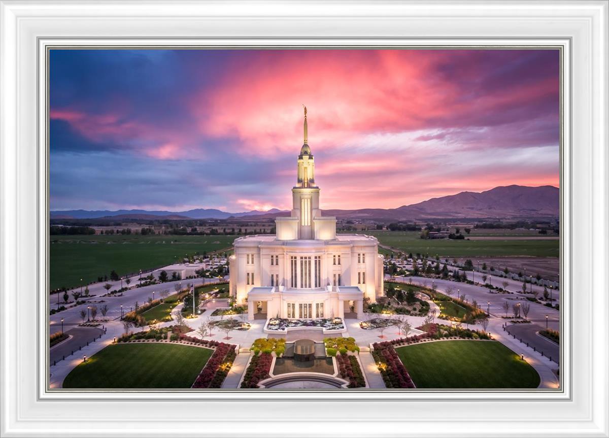 Payson West Evening Aerial