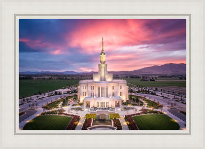 Payson West Evening Aerial