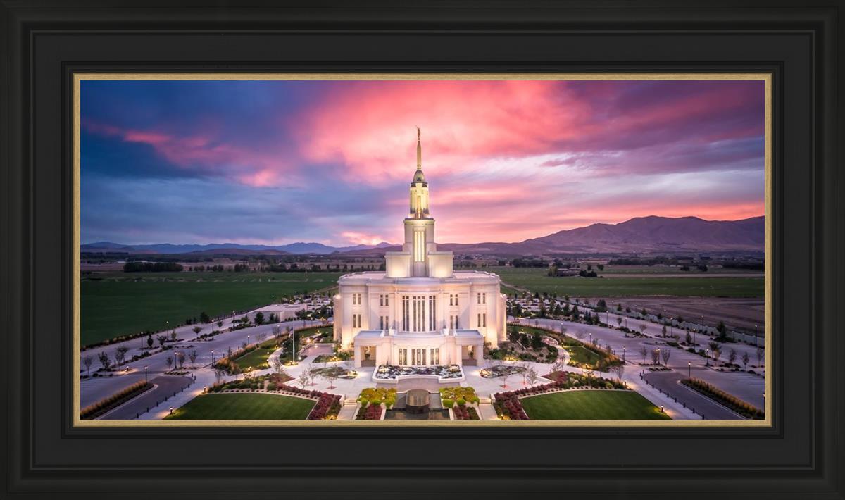 Payson West Evening Aerial