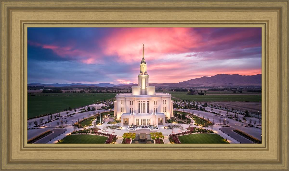 Payson West Evening Aerial