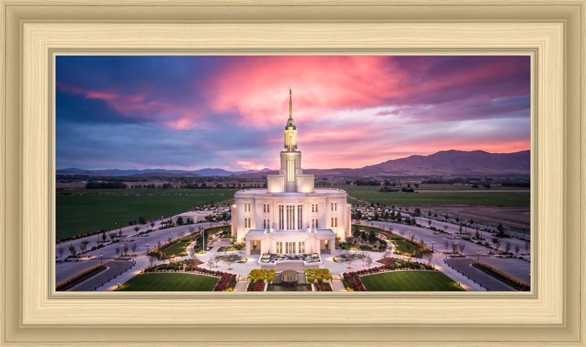 Payson West Evening Aerial