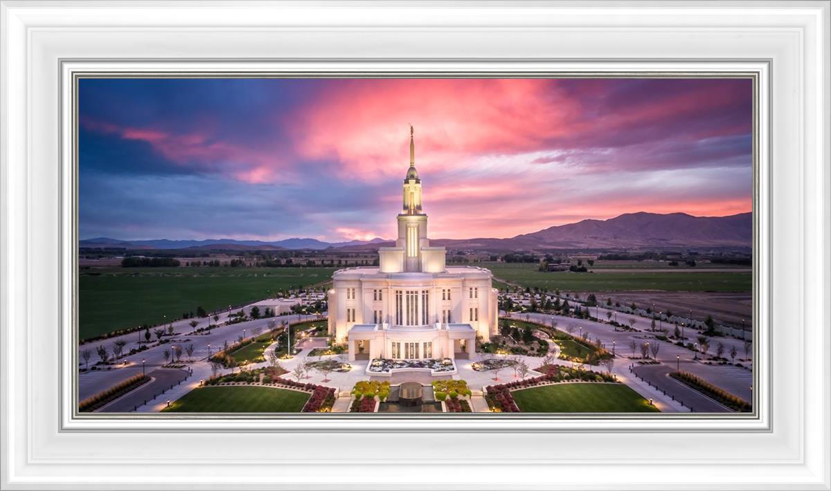 Payson West Evening Aerial
