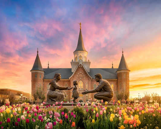 Provo City Center Families Are Forever Gallery Wrap