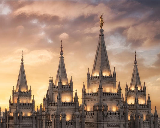 Salt Lake Ramparts Gallery Wrap