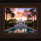 Laie Fountain Sunset