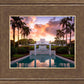 Laie Fountain Sunset