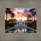 Laie Fountain Sunset