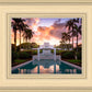 Laie Fountain Sunset