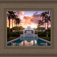 Laie Fountain Sunset