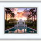 Laie Fountain Sunset
