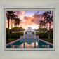 Laie Fountain Sunset