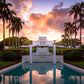 Laie Fountain Sunset