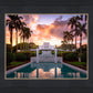 Laie Fountain Sunset