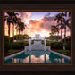 Laie Fountain Sunset