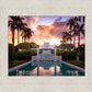 Laie Fountain Sunset