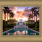 Laie Fountain Sunset