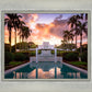 Laie Fountain Sunset