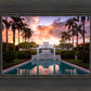 Laie Fountain Sunset
